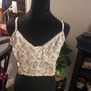 ROMWE crop butterflies 🦋